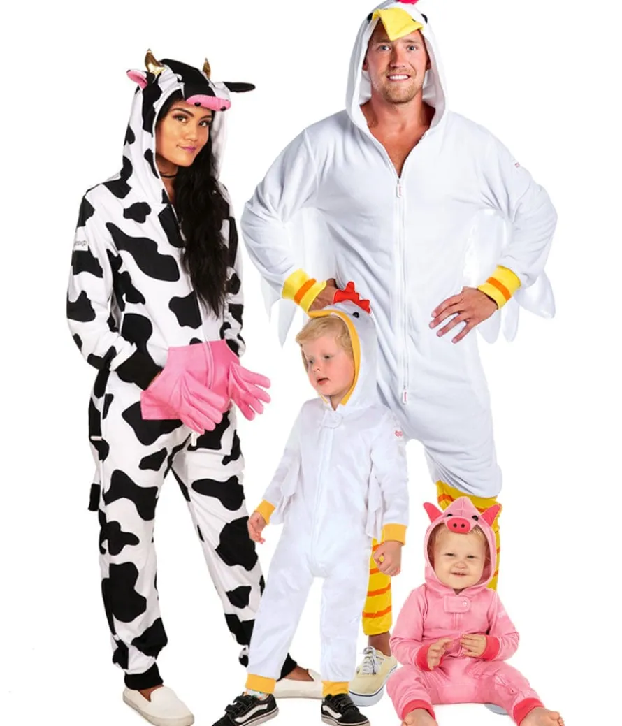 Farm Animal Family Costumes
