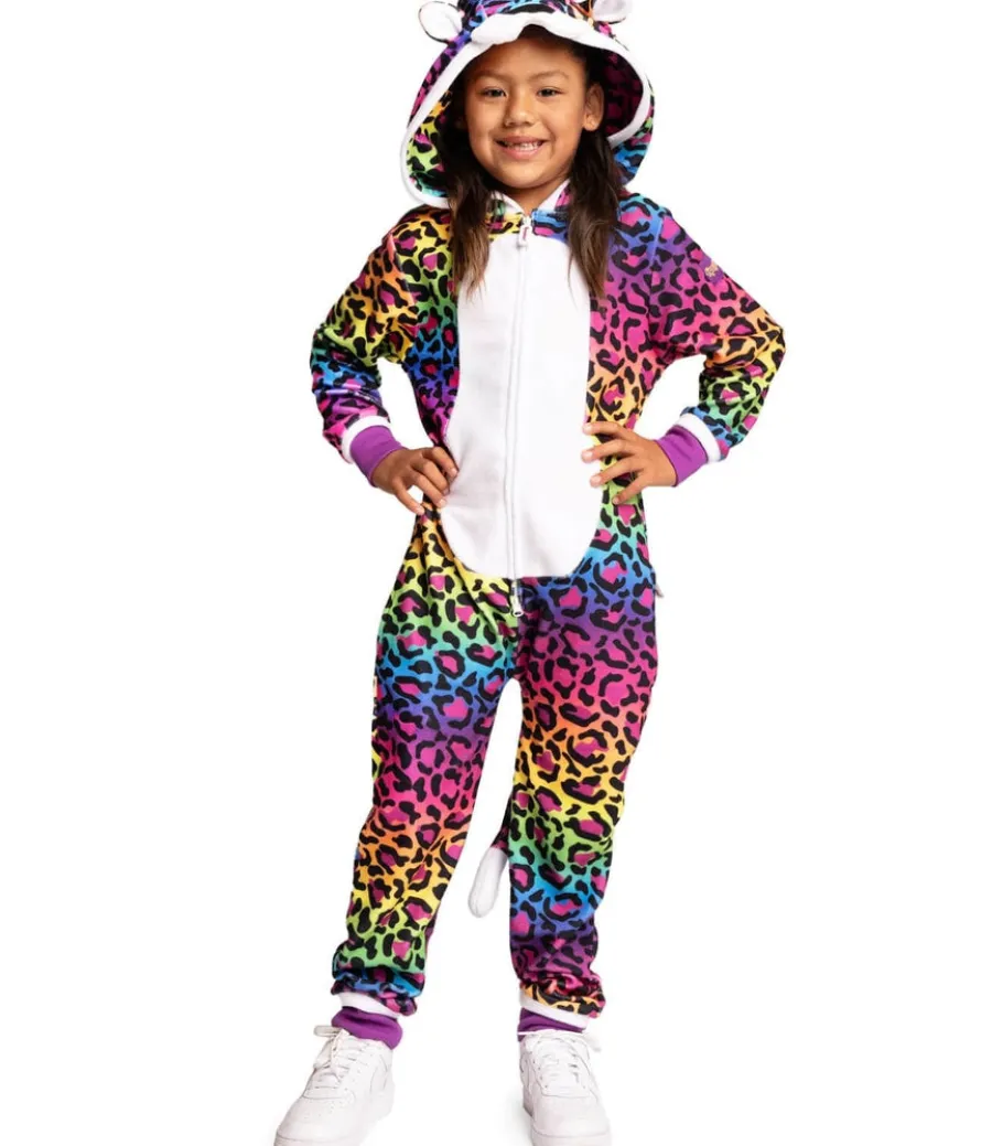 Girl's 90's Leopard Costume