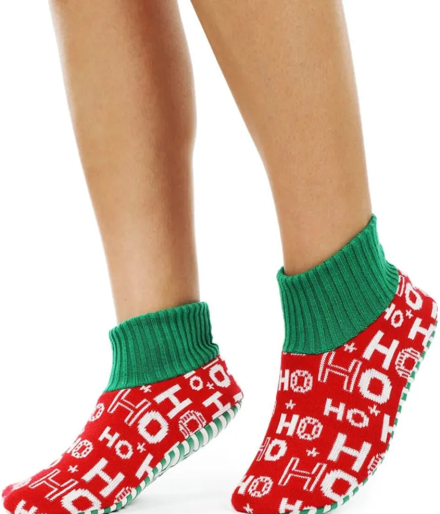 Ho Ho Ho Slipper Socks