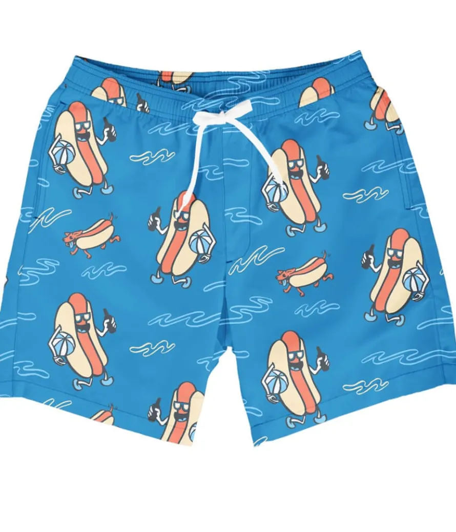 Hot Dog Diver Stretch Swim Trunks - 7.5
