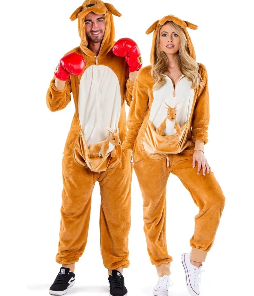 Matching Kangaroo Couples Costumes