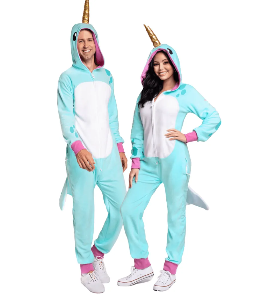 Matching Narwhal Couples Costumes