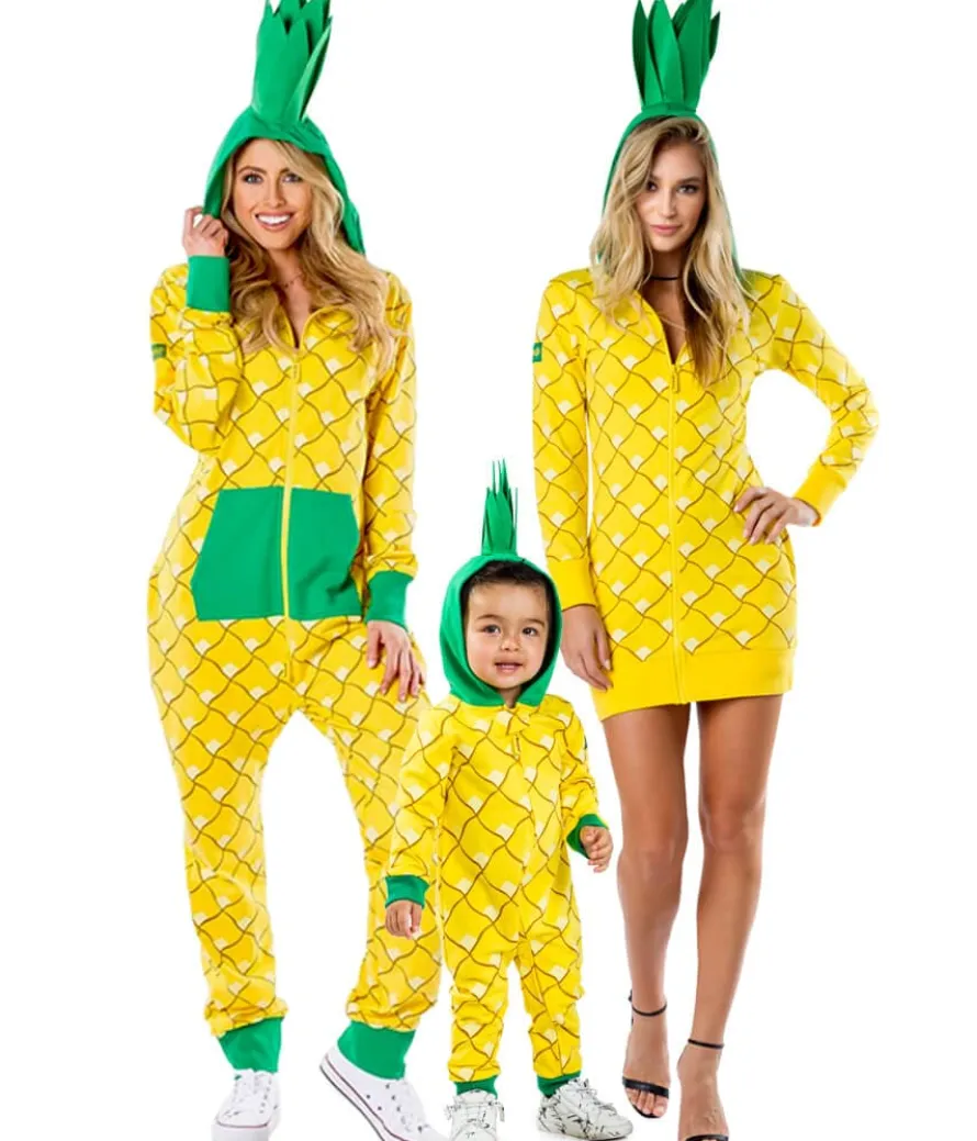 Matching Pineapple Family Costumes