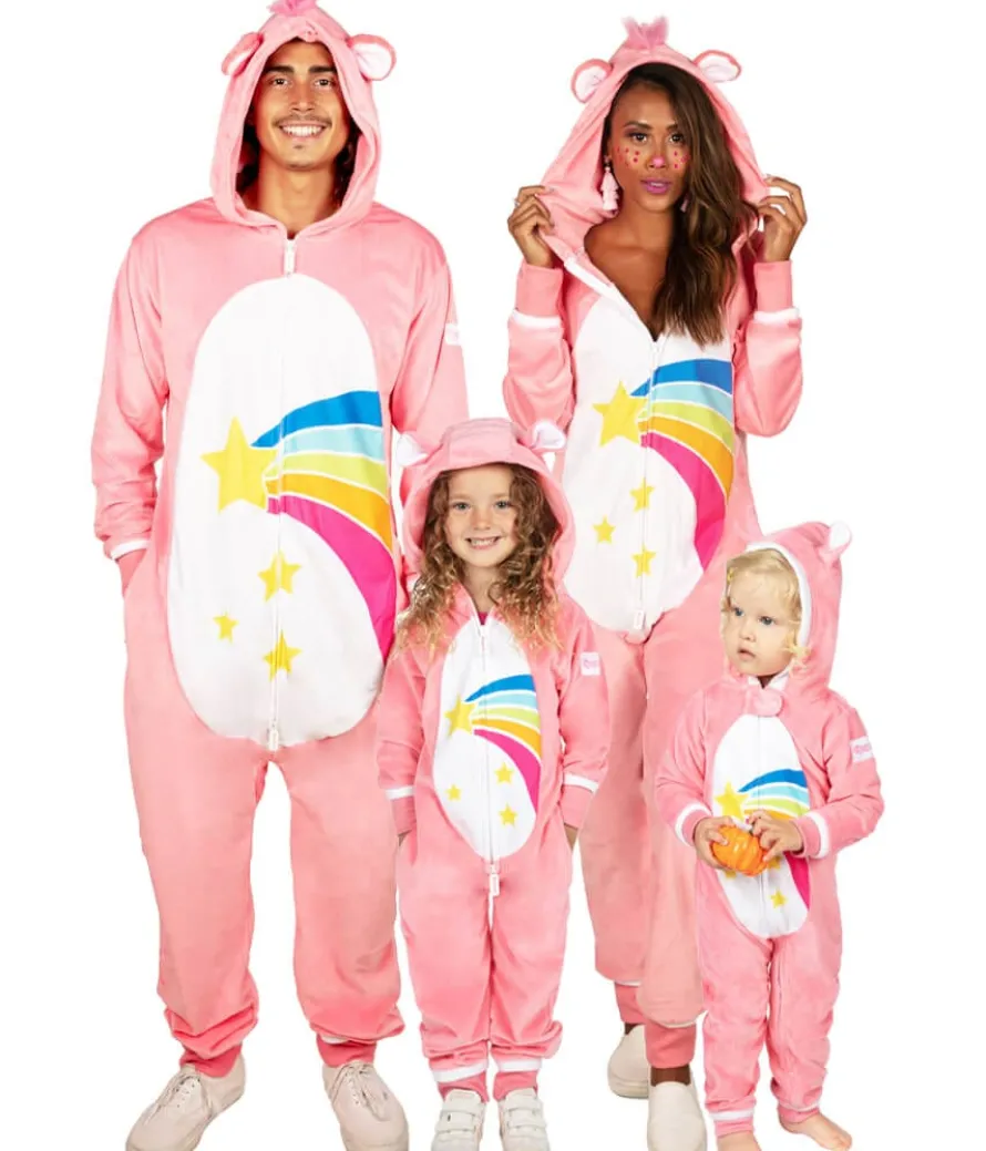 Matching 80's Cartoon Bear Family Costumes