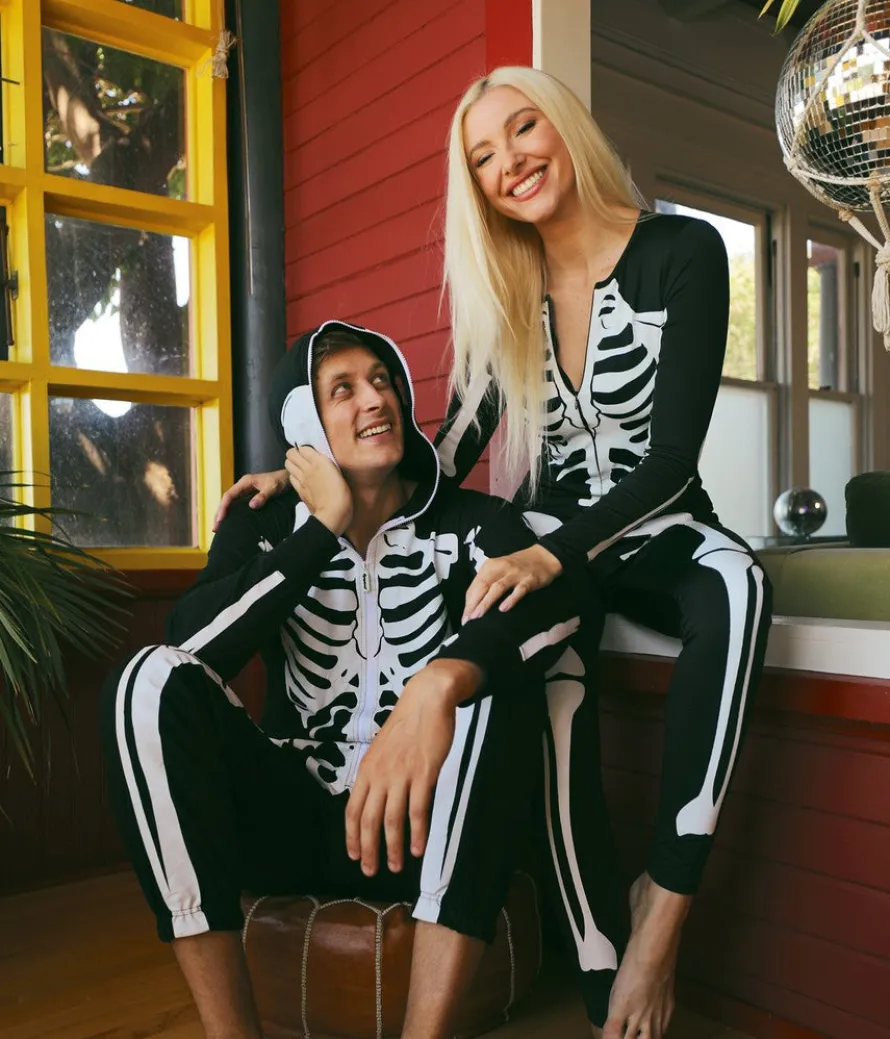 Matching Skeleton Couples Costumes