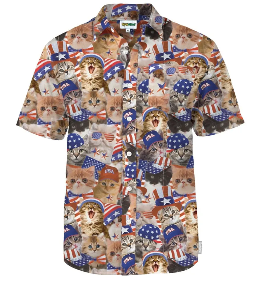 Men's Americat Button Down Shirt