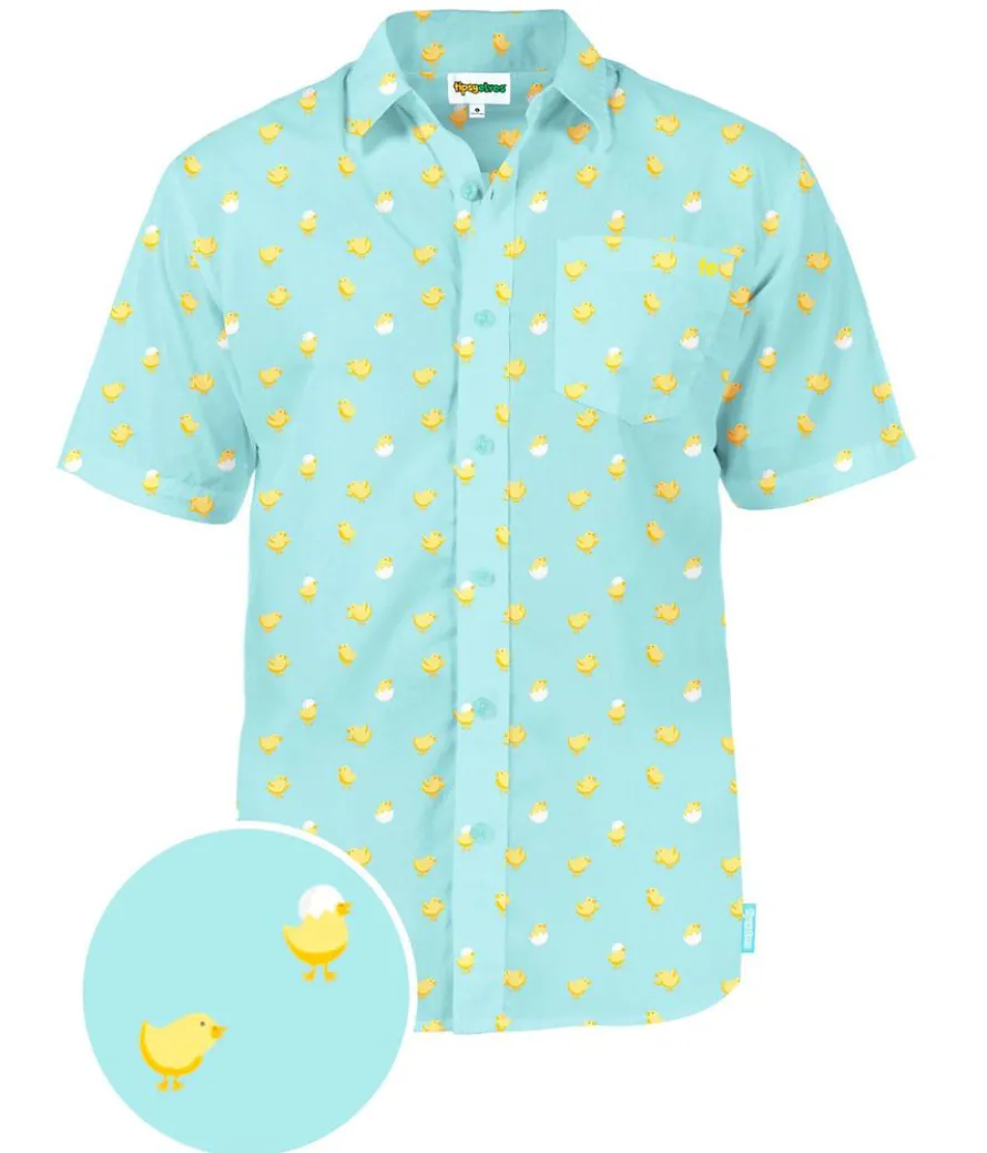 Men's Chick Magnet Button Down Shirt