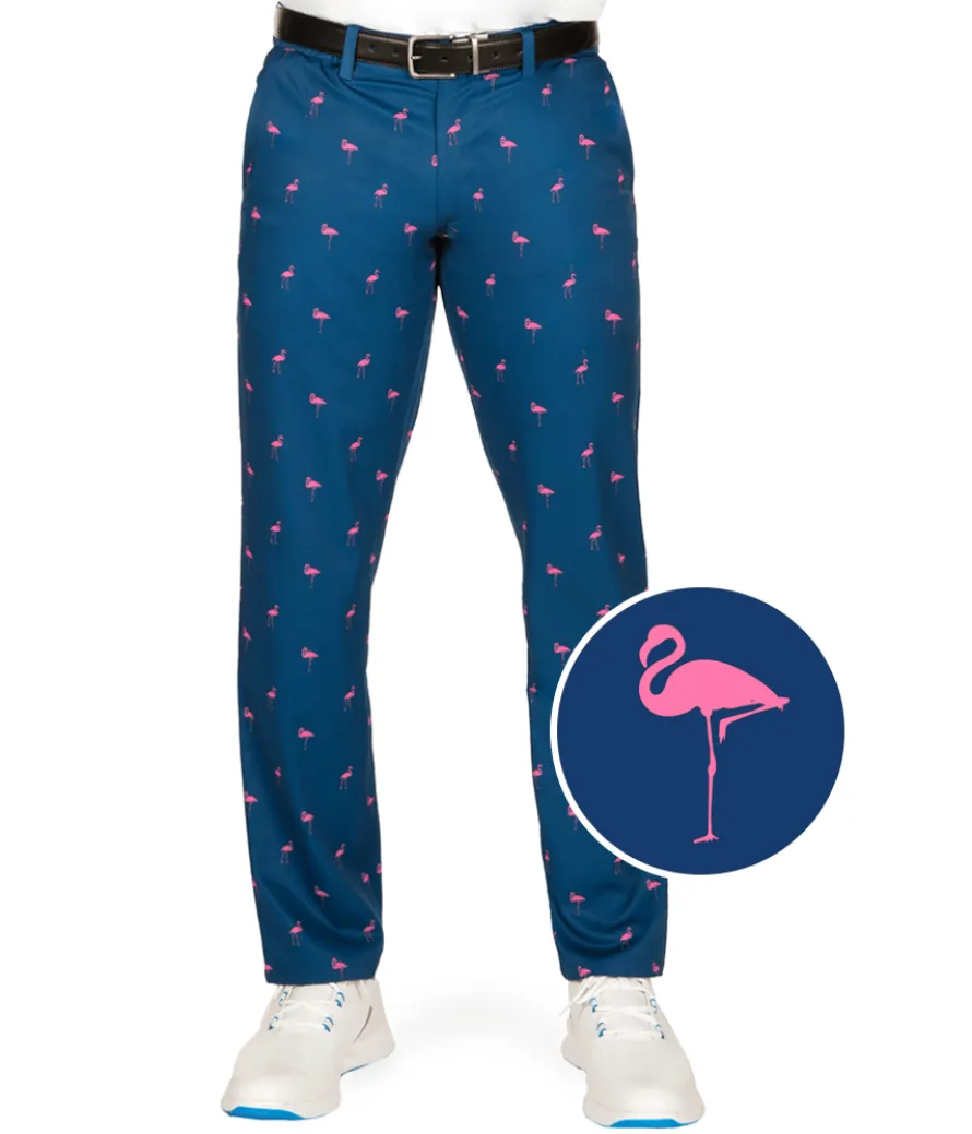 Men's Fairway Flamingo Golf Pants
