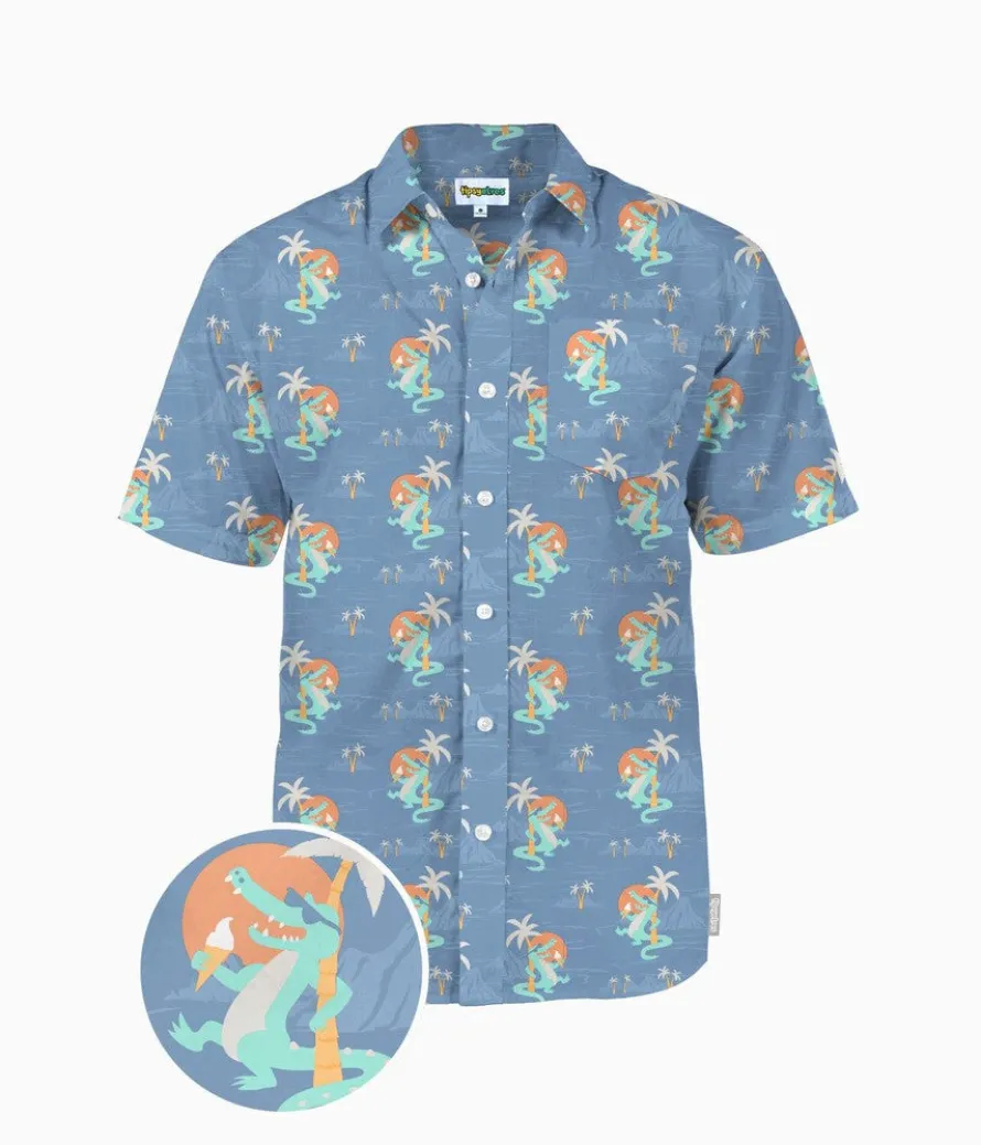 Men's Gator Flavor Hawaiian Shirt