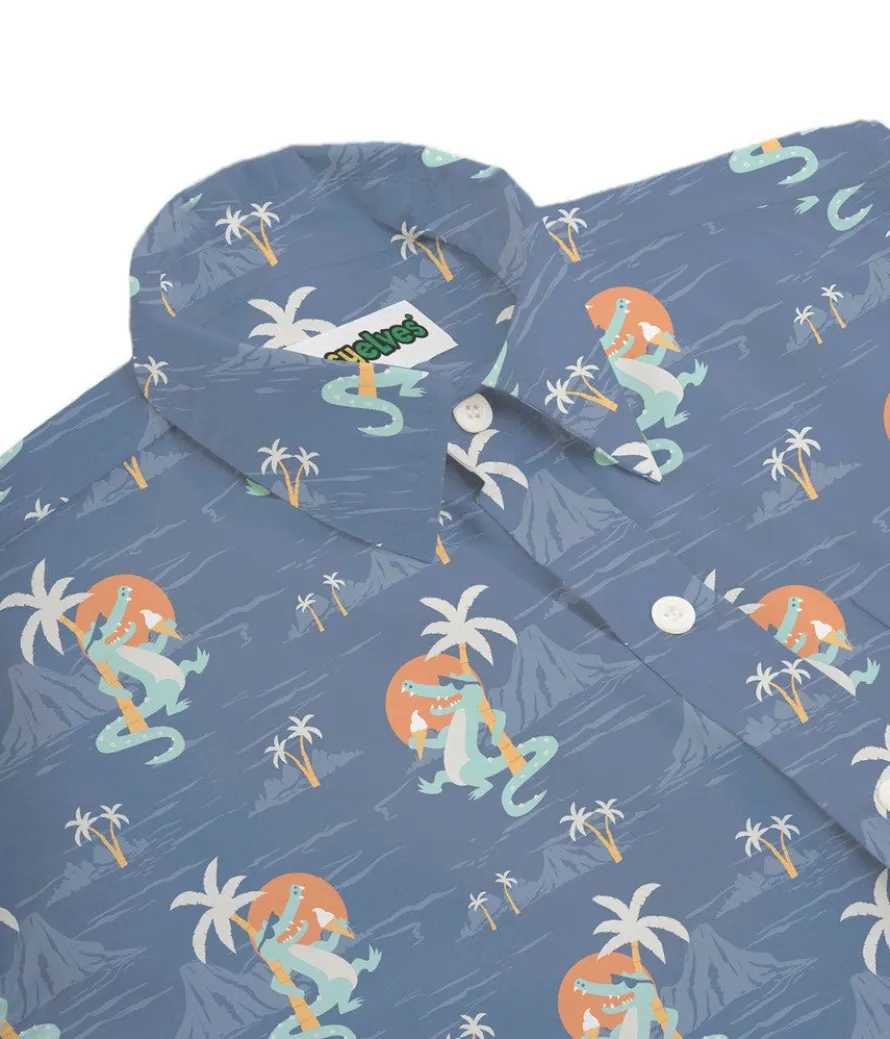 Men's Gator Flavor Hawaiian Shirt
