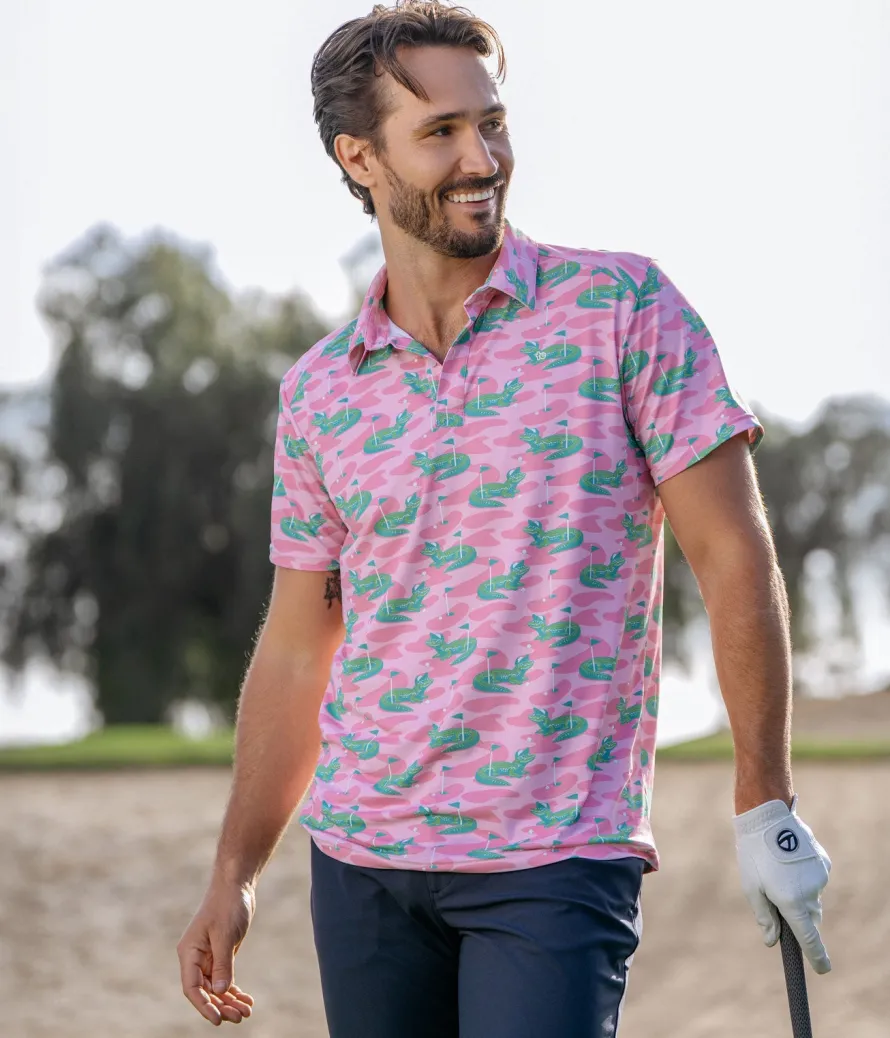 Men's Gator Golfer Golf Polo
