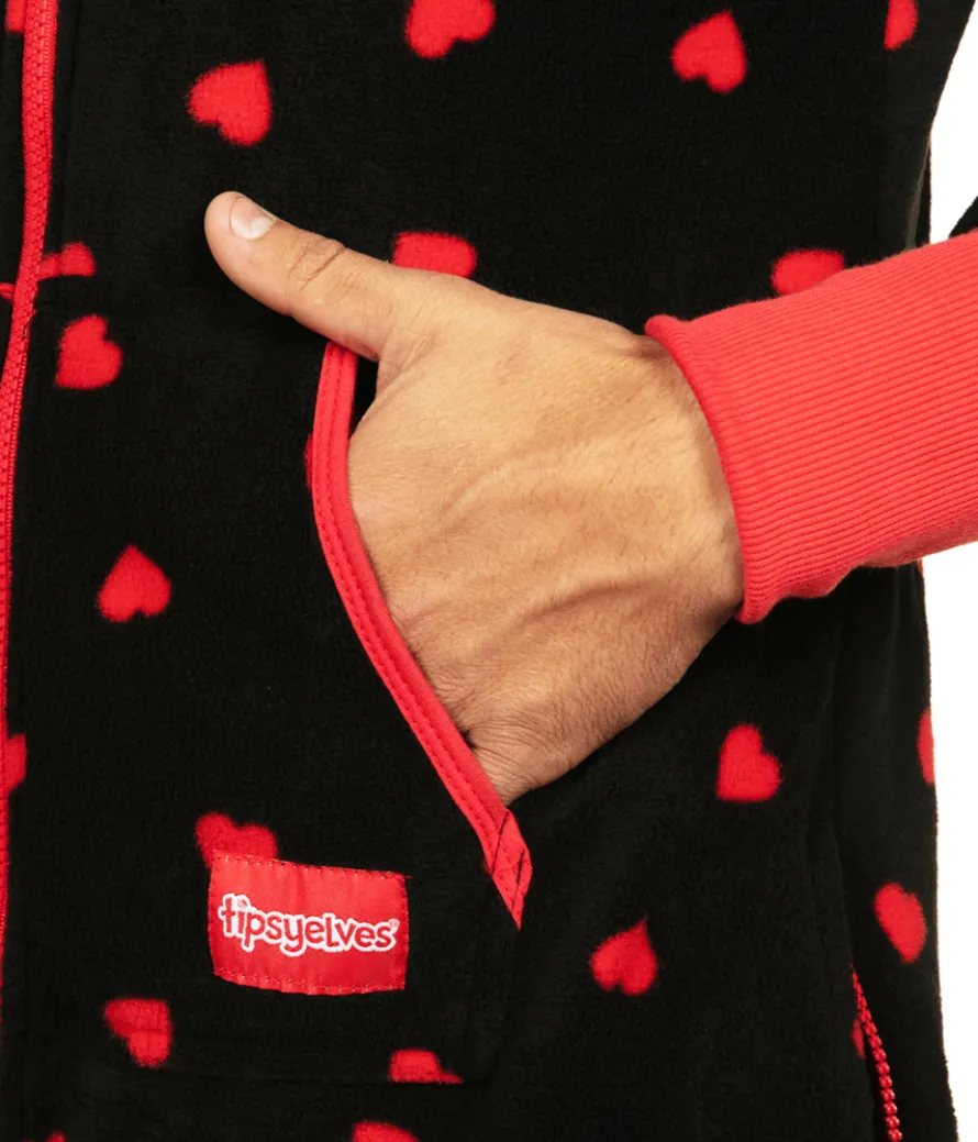 Men's Hearts on Fire Jumpsuit