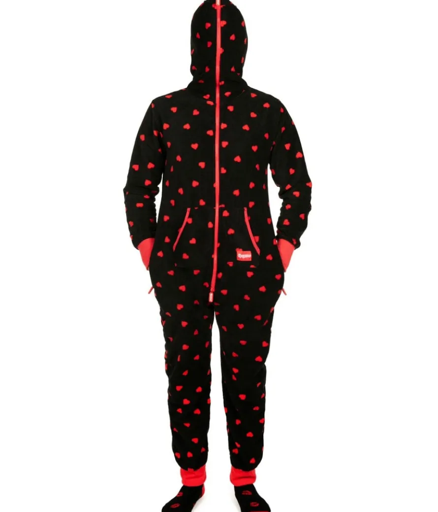 Men's Hearts on Fire Jumpsuit