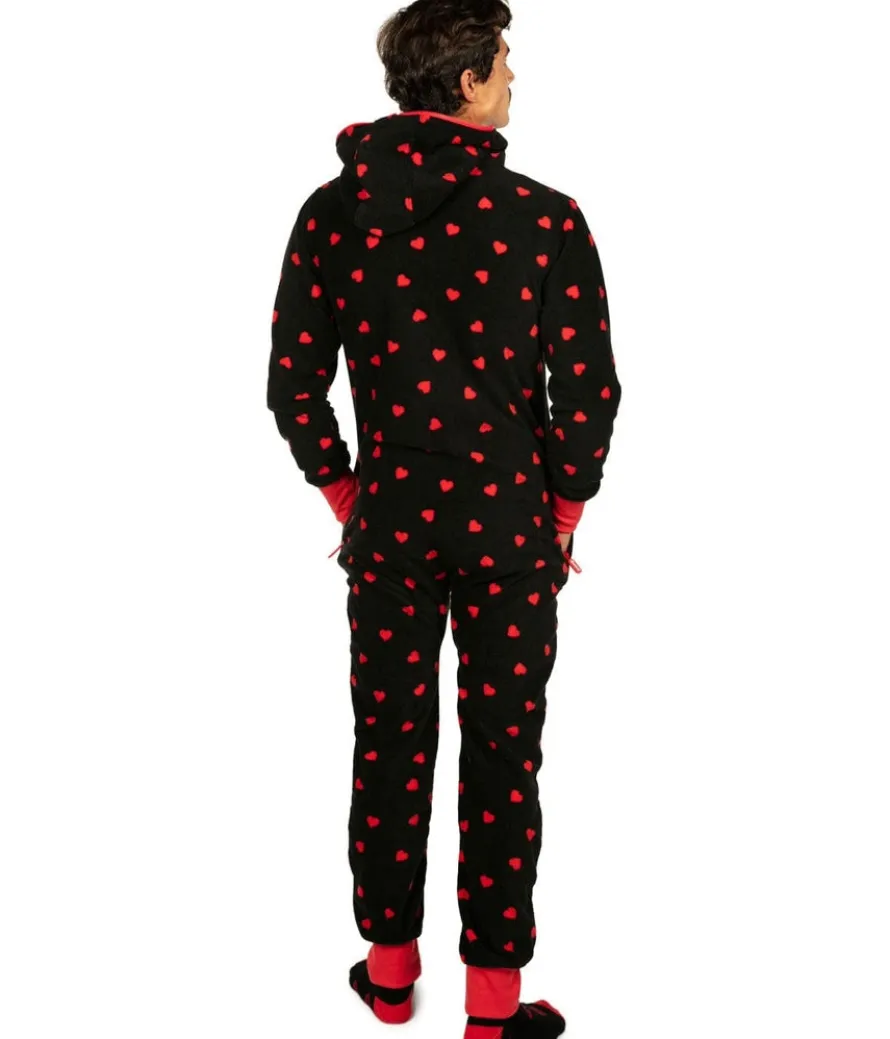 Men's Hearts on Fire Jumpsuit