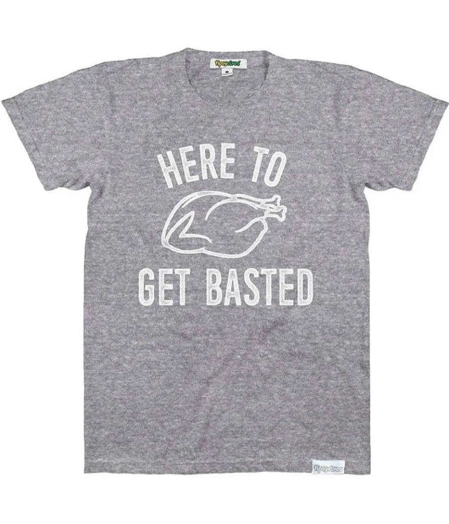 Men's Here to Get Basted Tee