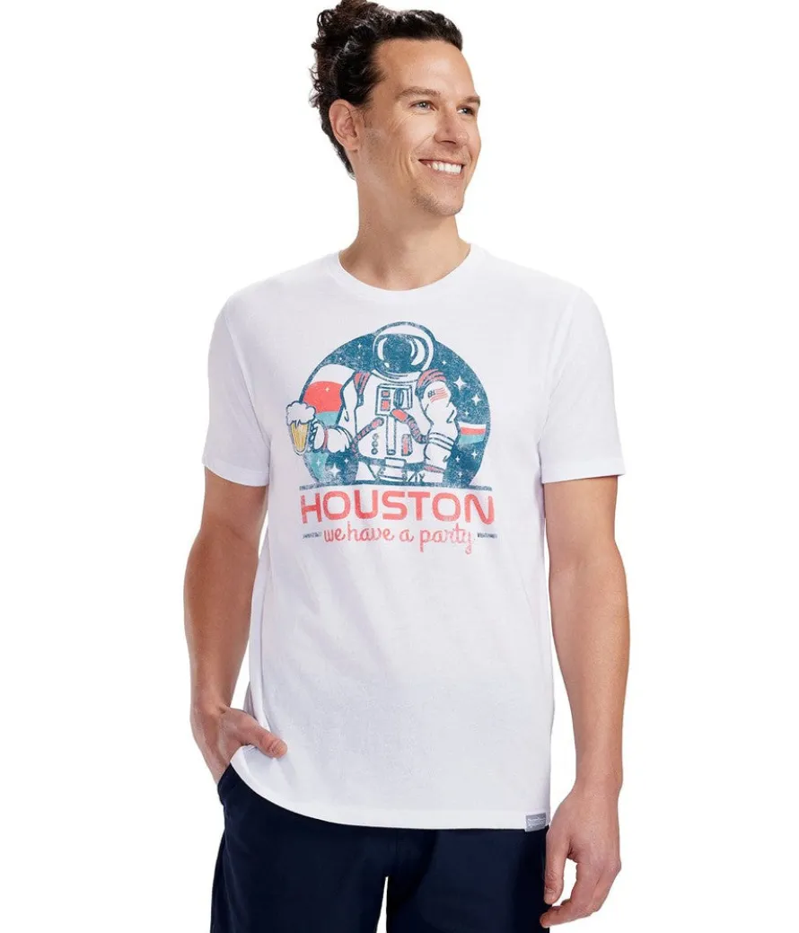 Men's Houston We Have a Party Tee