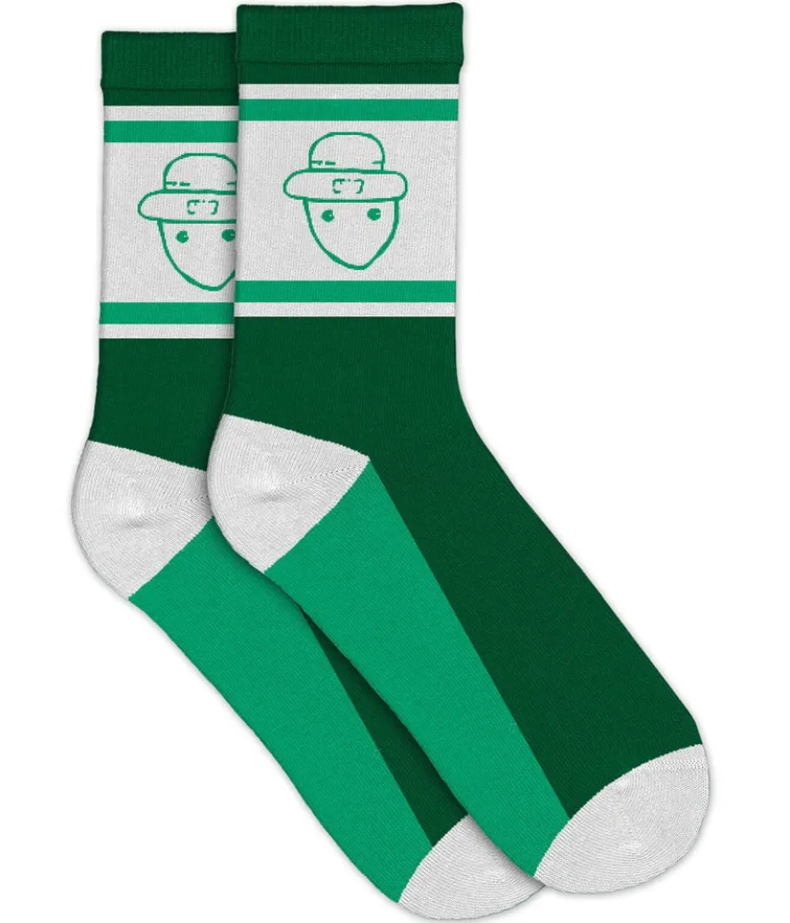 Men's Leprechaun Sketch Socks (Fits Sizes 8-11M)