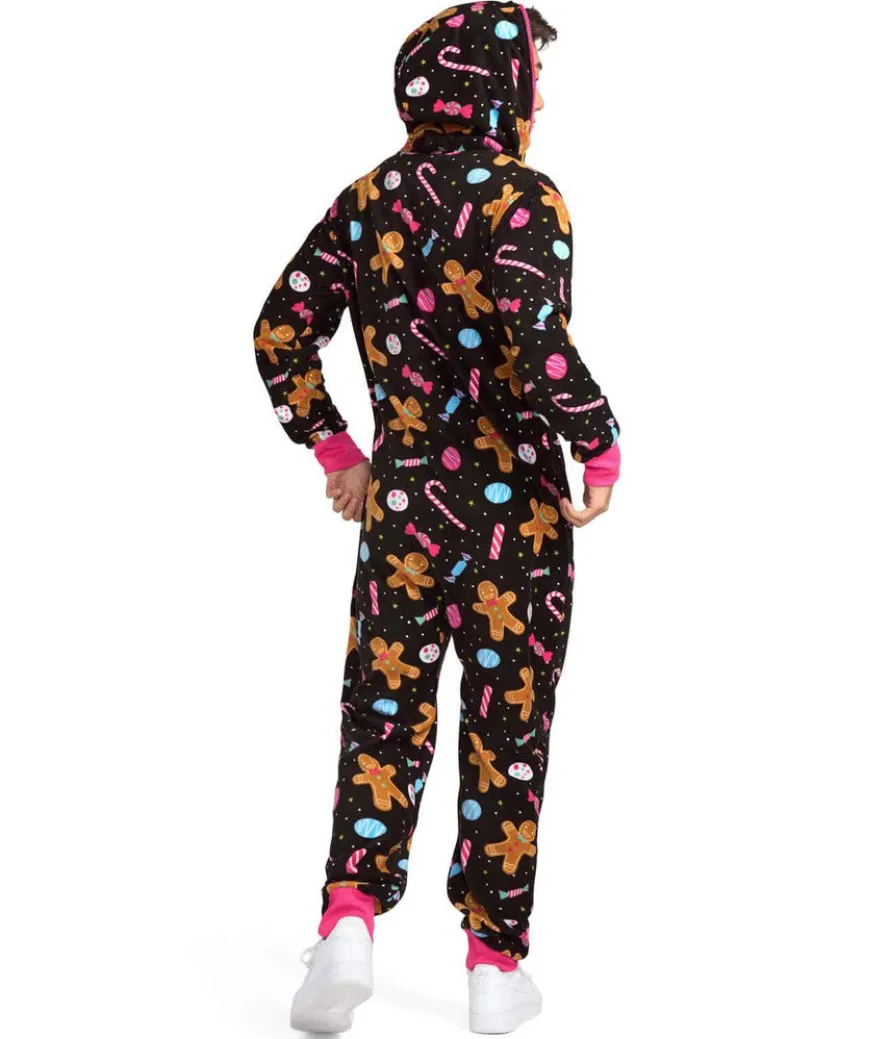 Men's Let's Get This Gingerbread Jumpsuit