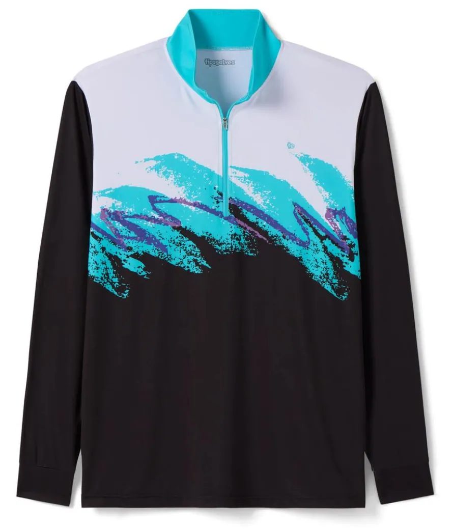 Men's Midnight Rip 'N Sip Golf Quarter Zip Pullover