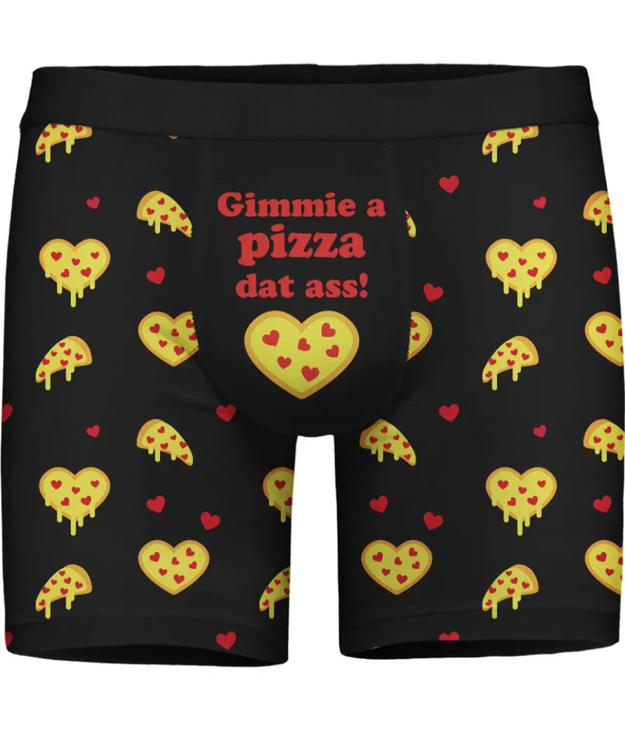 Men's Pizza Dat Ass Valentine's Day Boxer Briefs