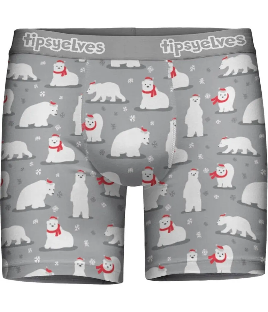 Men's Polar Bear Boxer Briefs
