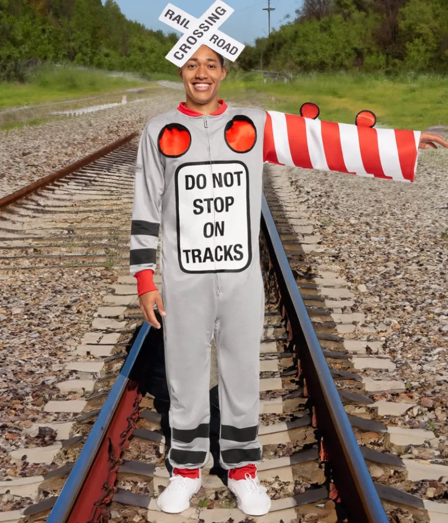 Men's Railroad Crossing Costume