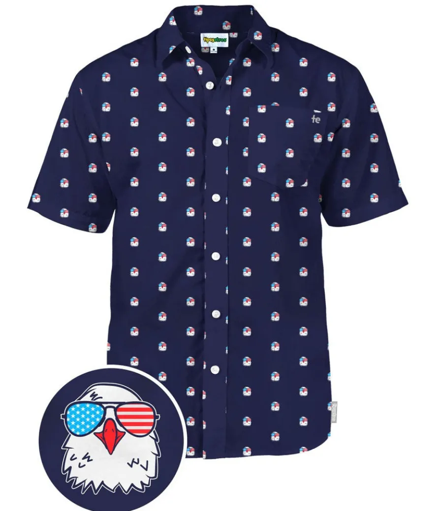 Men's Regal Eagle Button Down Shirt