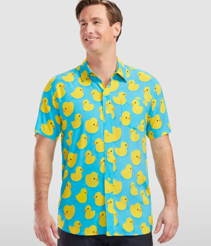 Men's Rubber Ducky Hawaiian Shirt