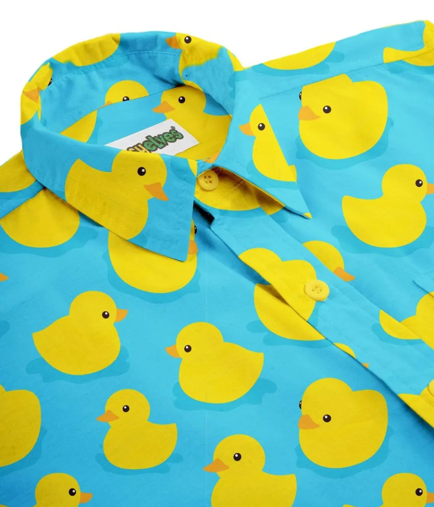 Men's Rubber Ducky Hawaiian Shirt