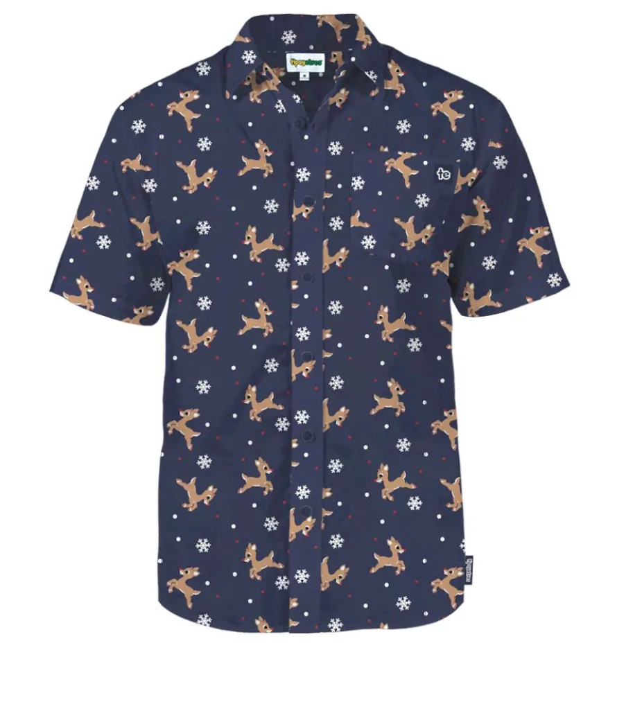 Men's Rudolph Button Down Shirt