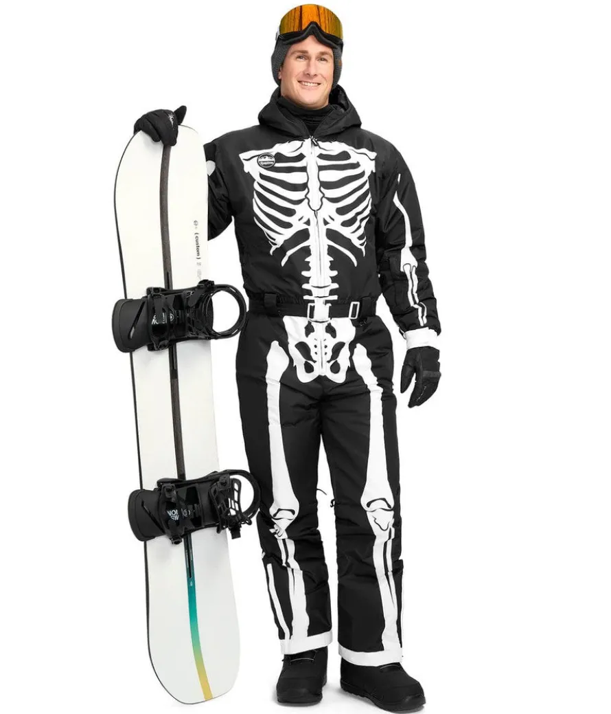 Men's Skeleton Snow Suit