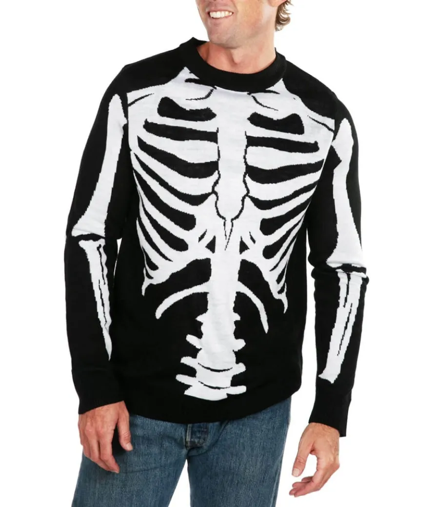 Men's Skeleton Sweater