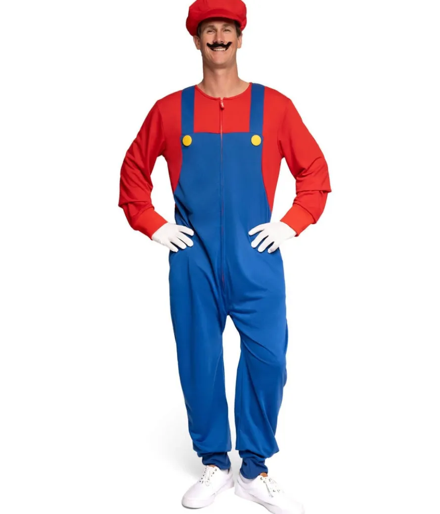 Men's Super Plumber Costume