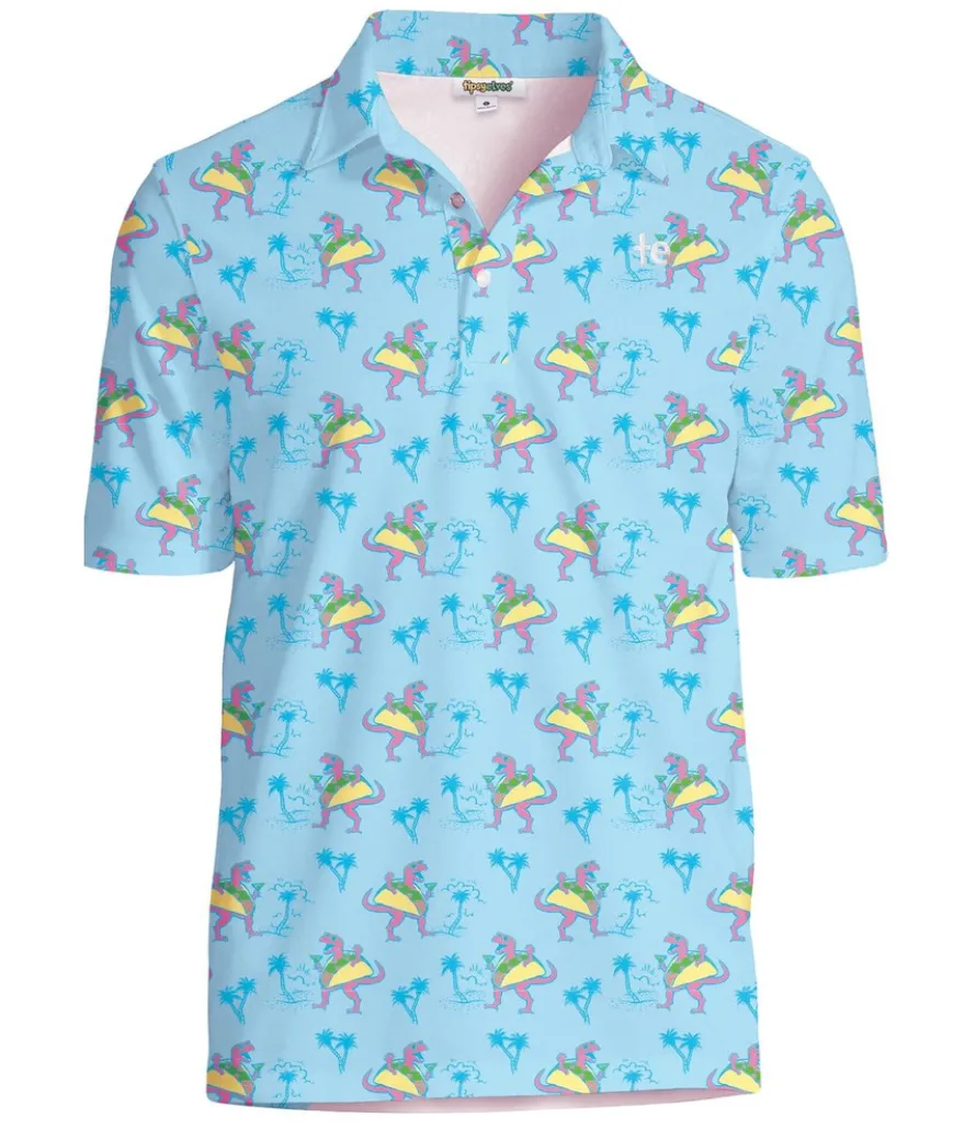 Men's Tacosaurus Golf Polo