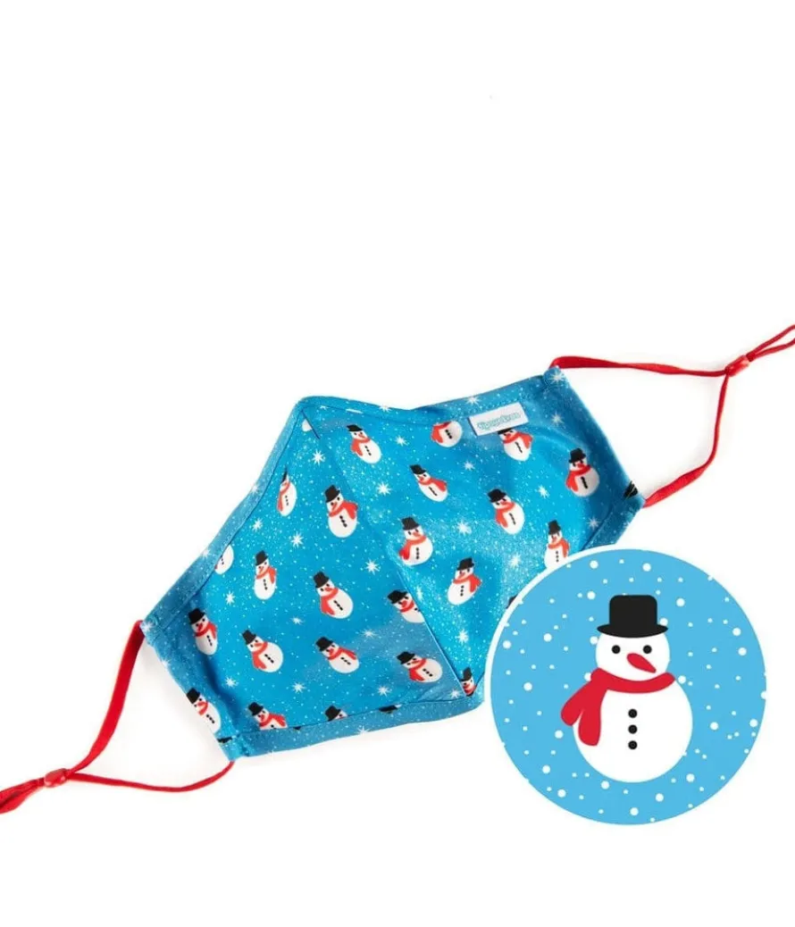 Snowman is an Island Face Mask