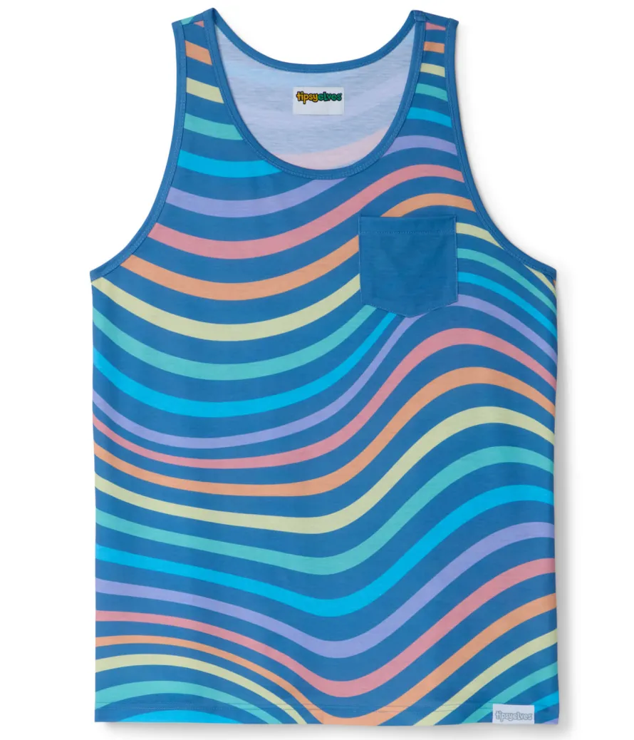 Wild Stripe Rainbow Tank Top