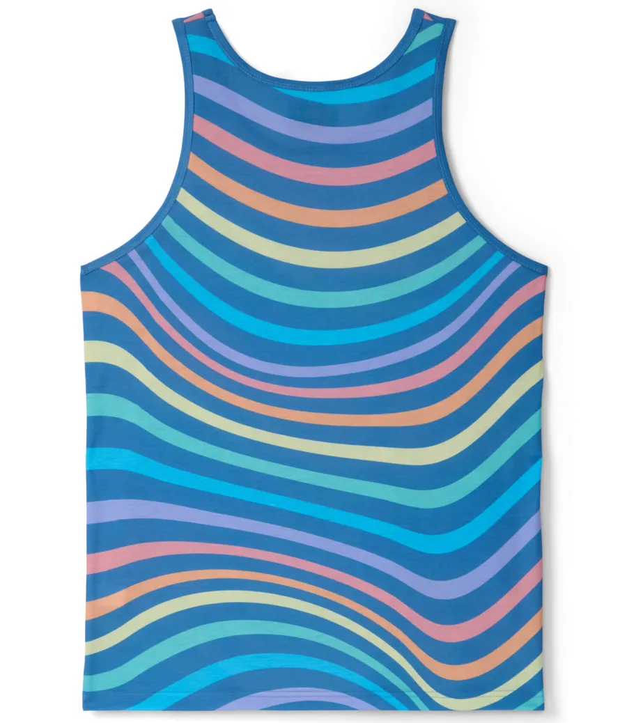 Wild Stripe Rainbow Tank Top