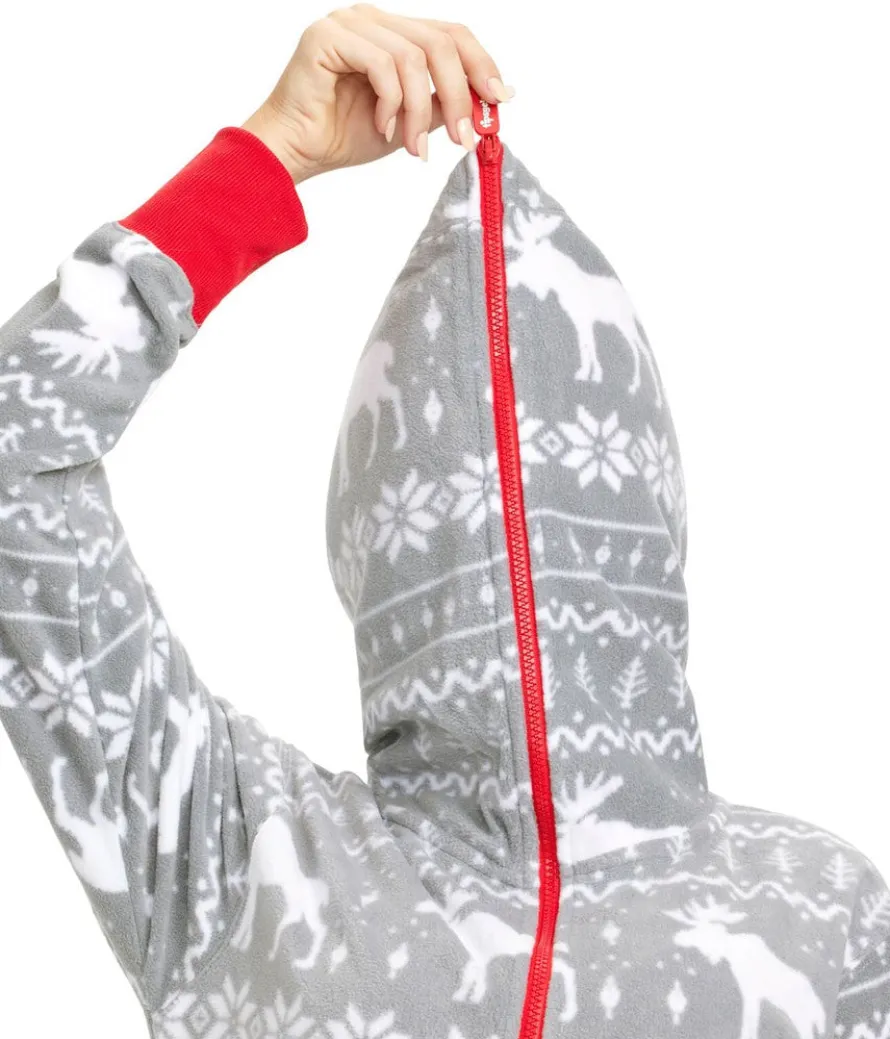 Women's Grey Moose Jumpsuit