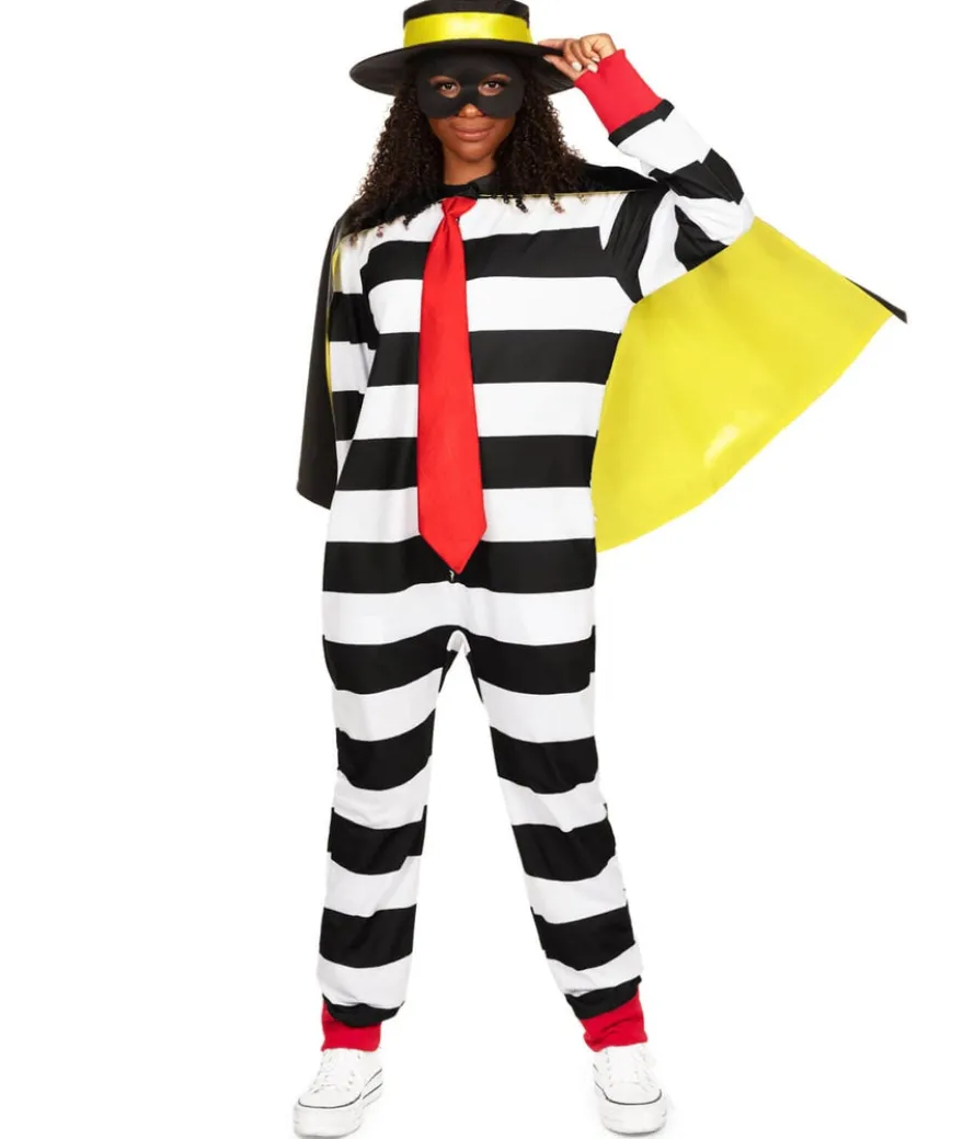 Women's Hamburger Thief Costume