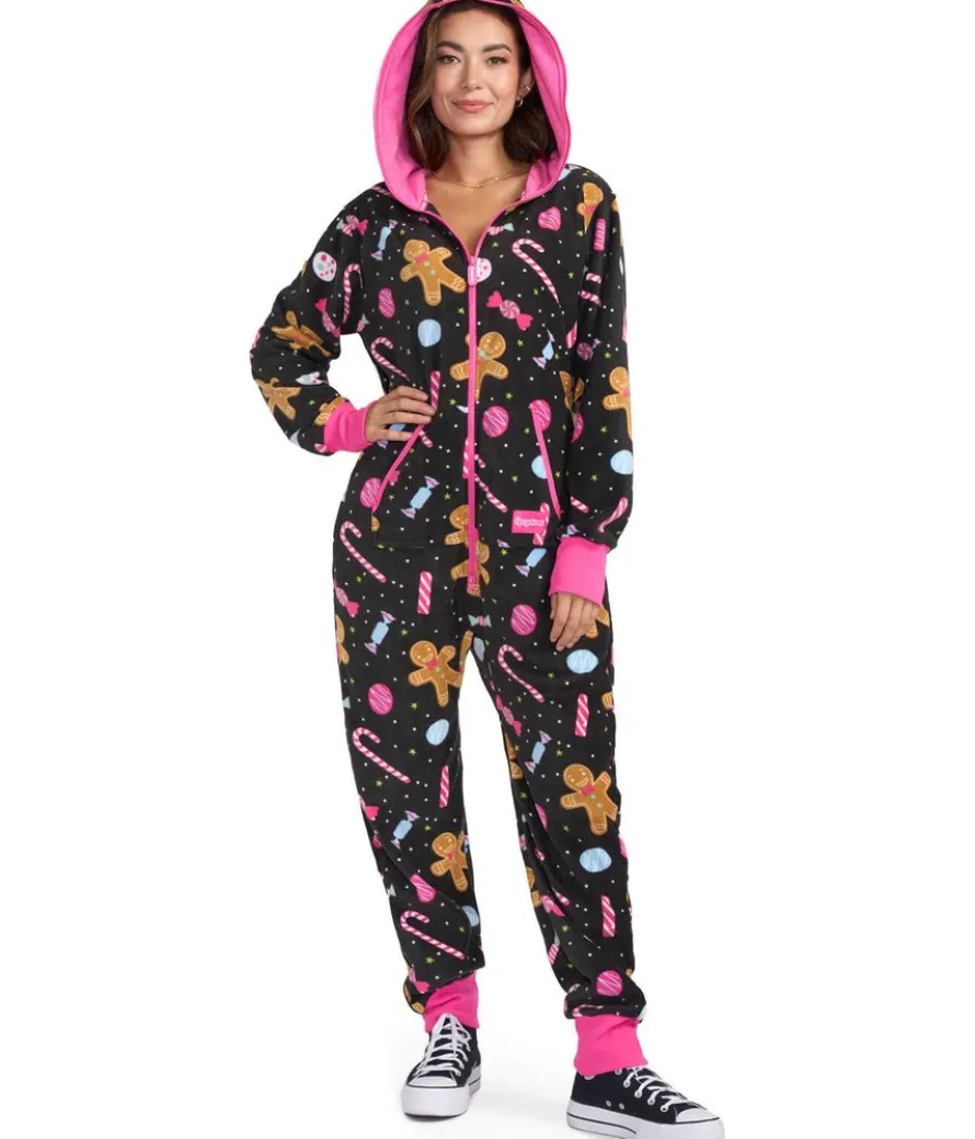 Women's Let's Get This Gingerbread Jumpsuit