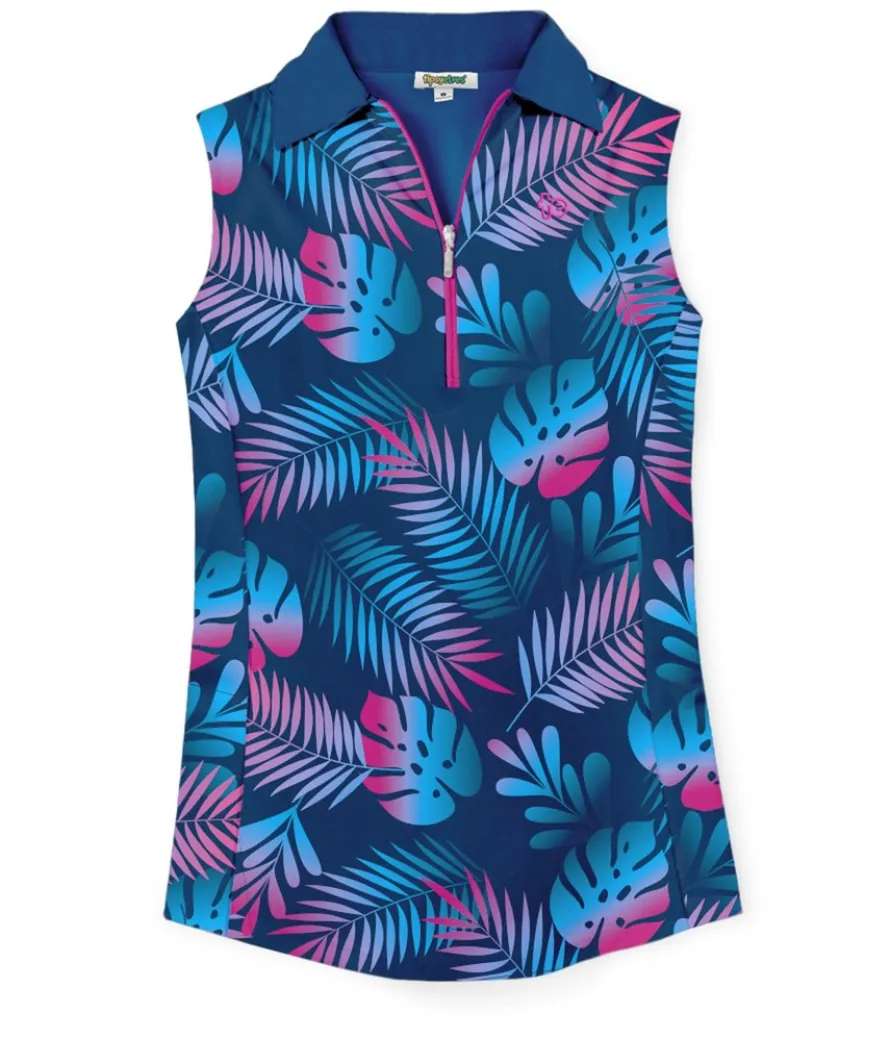 Women's Nighttime Tropics Golf Polo