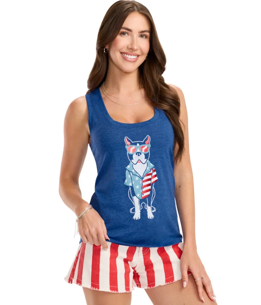 Women's Pawtriotic Tank Top
