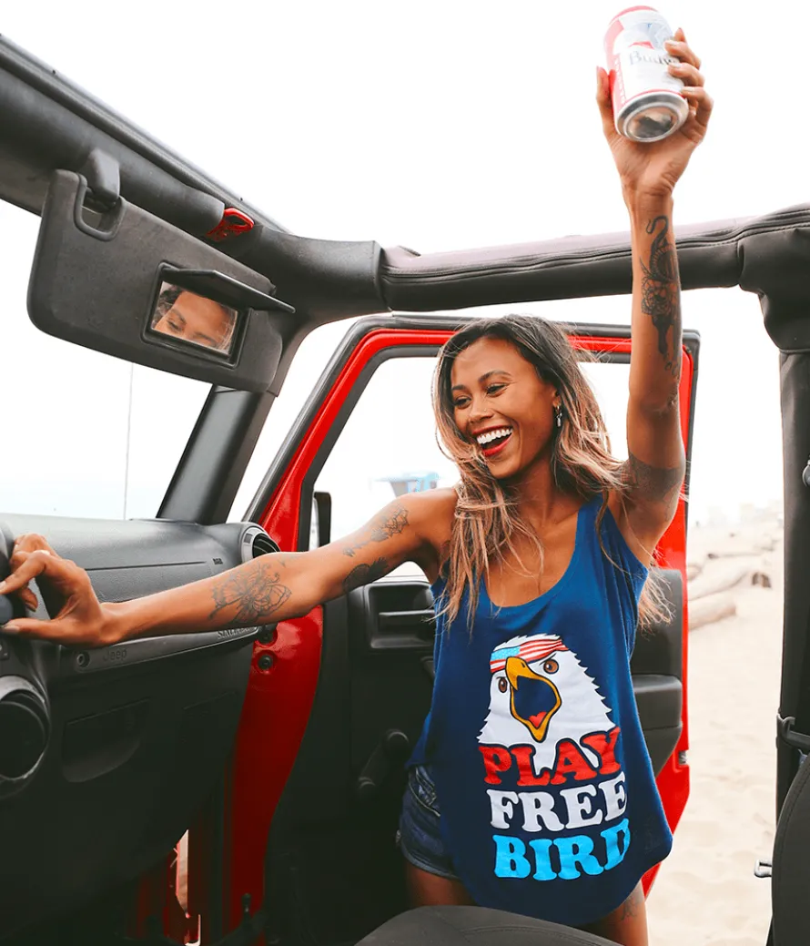 Women's Play Free Bird Tank Top