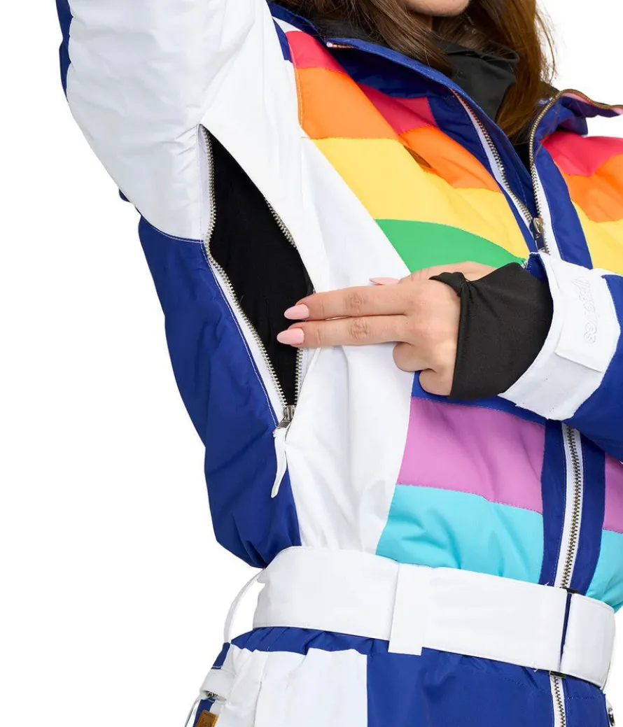 Women's Rainbow Runway Snow Suit