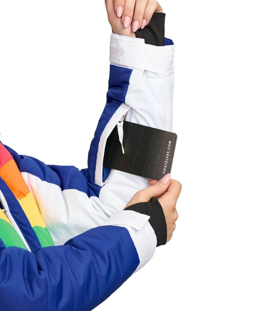 Women's Rainbow Runway Snow Suit