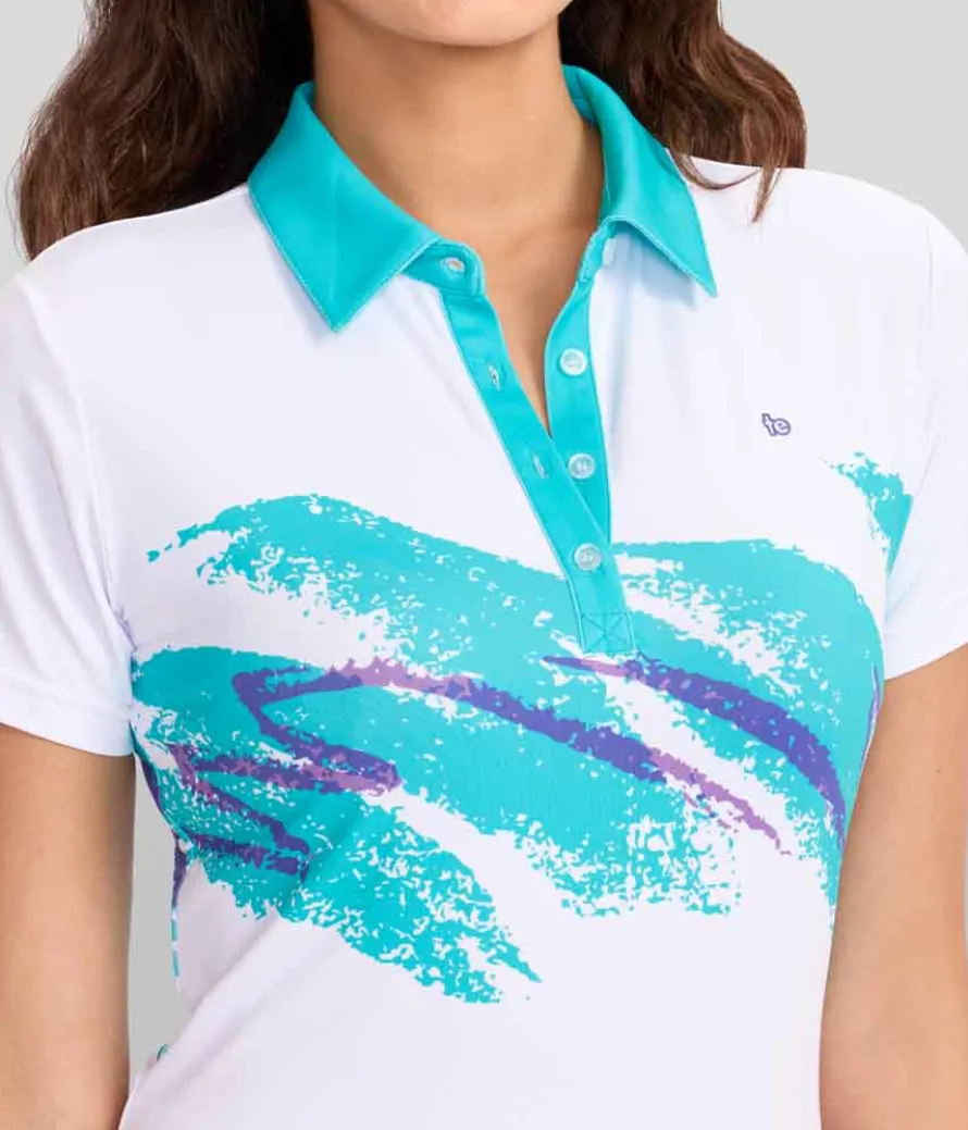 Women's Rip 'N Sip Short-Sleeve Golf Polo