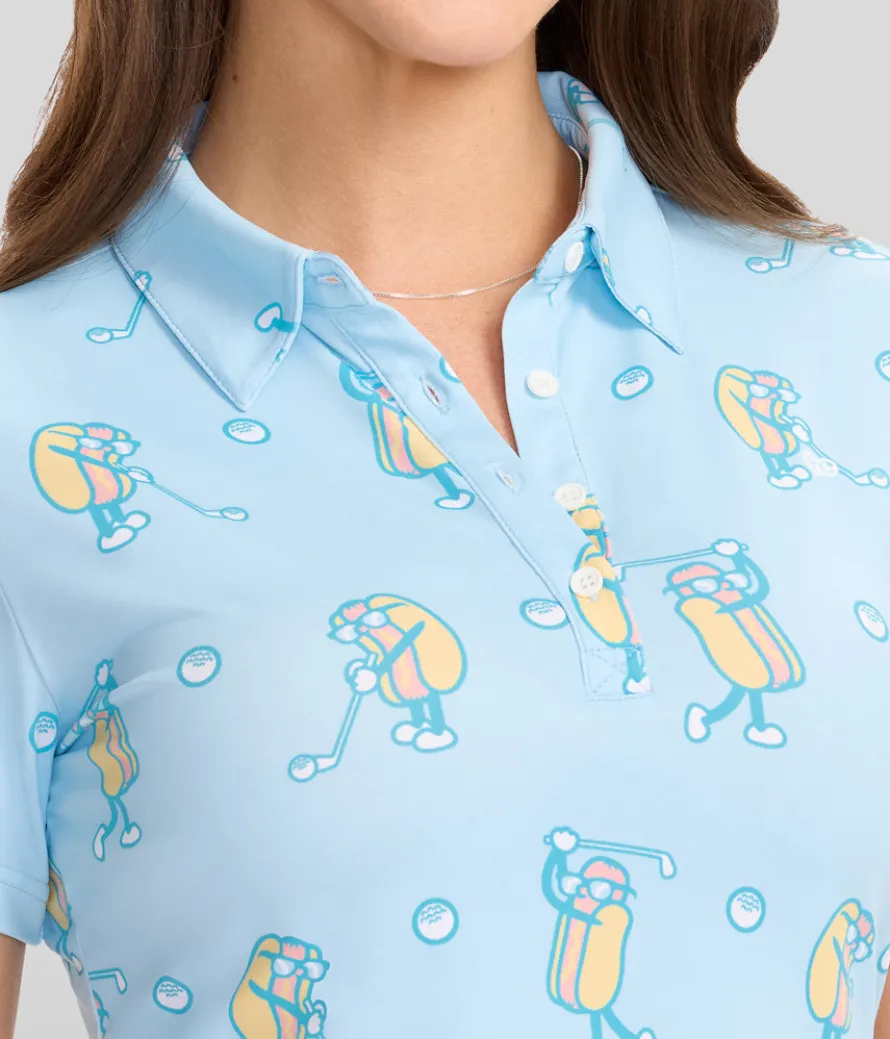 Women's Sizzlin' Swing Short-Sleeve Golf Polo