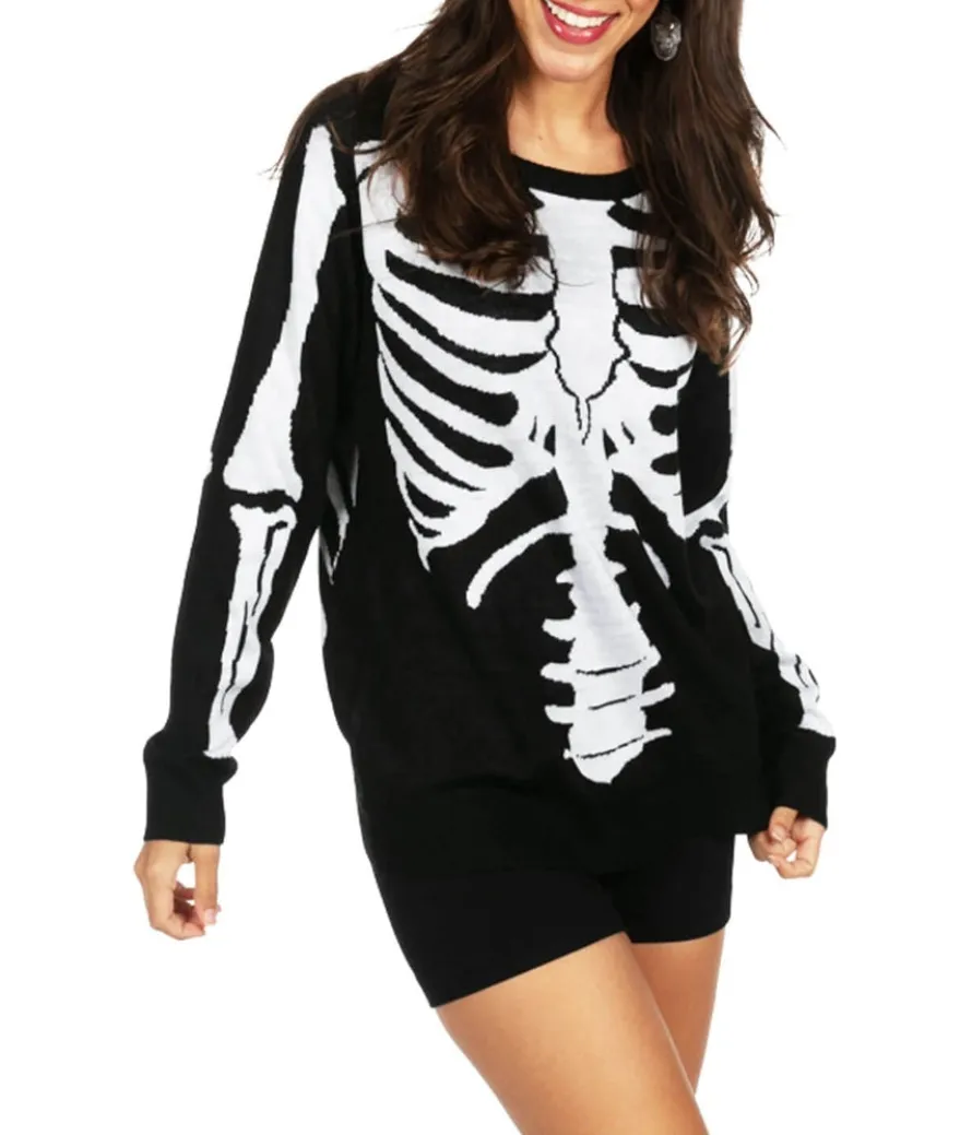 Women's Skeleton Sweater