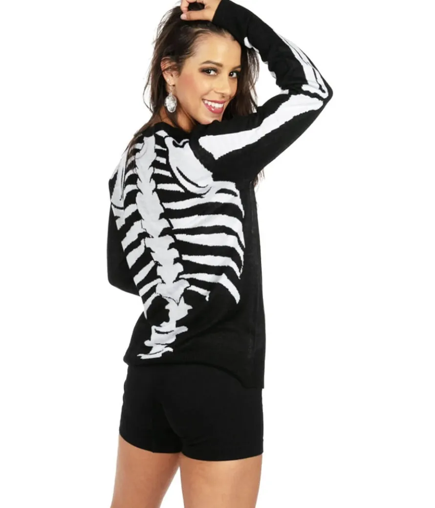 Women's Skeleton Sweater