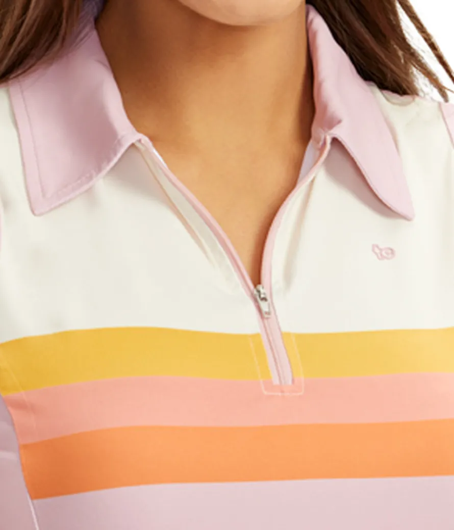 Women's Stroke of Sunset Golf Polo